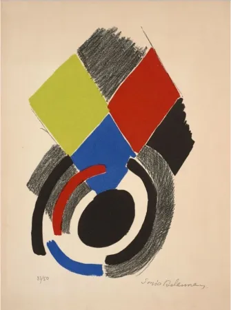 Lithograph Delaunay - Magie des rythmes