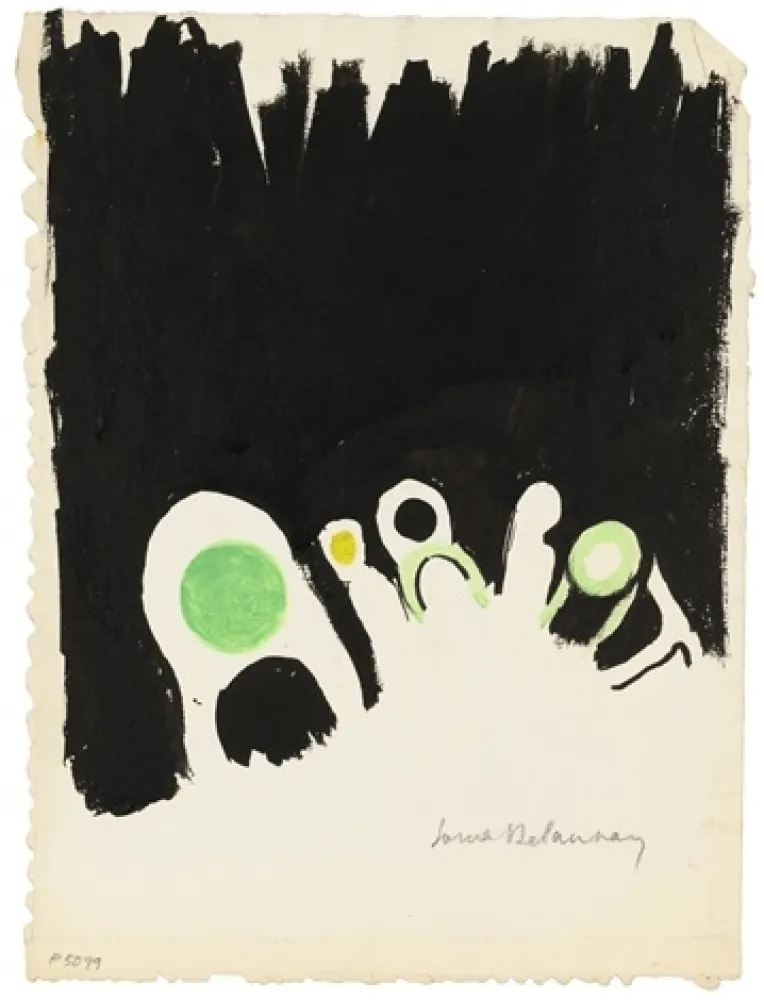 No Technical Delaunay - Projet pour la revue allemande Der Ararat 