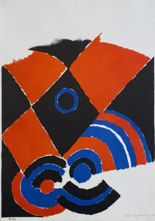 Lithograph Delaunay - Sans titre 
