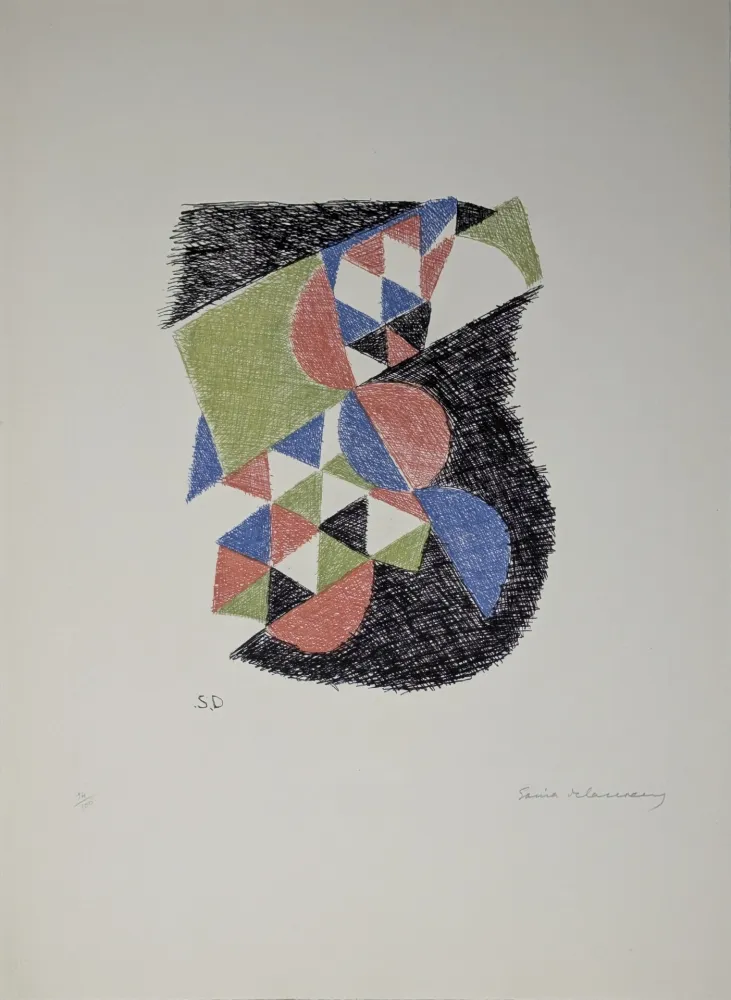 Engraving Delaunay - Sans titre 