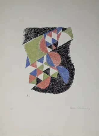 Engraving Delaunay - Sans titre 