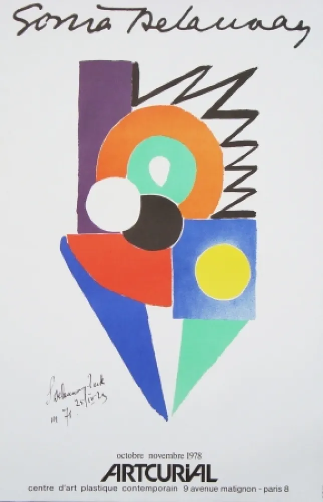 Poster Delaunay - Sans titre