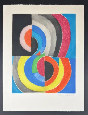 Etching Delaunay - Untitled