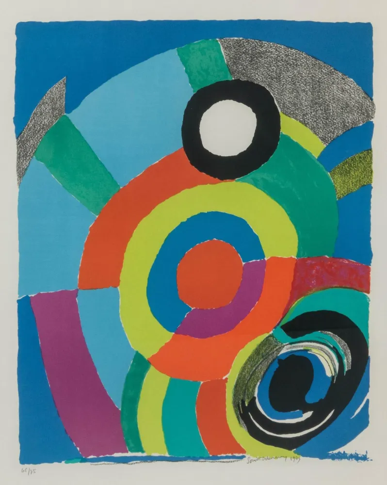 Lithograph Delaunay - Untitled
