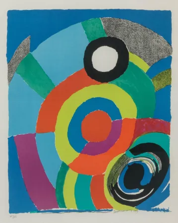 Lithograph Delaunay - Untitled