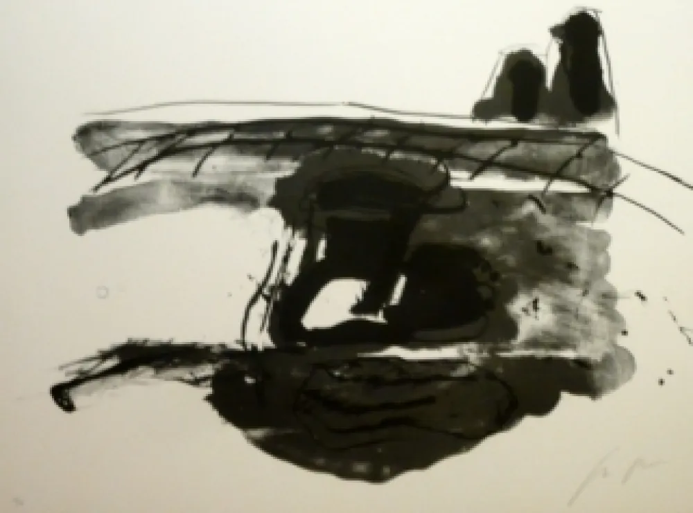 Lithograph Delgado - Sans titre