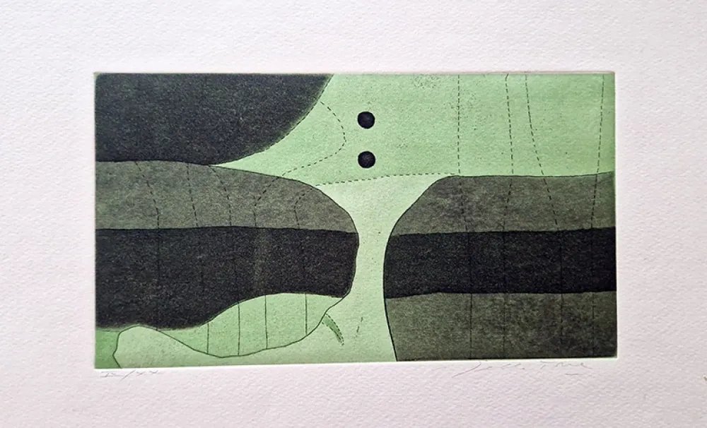 Aquatint Della Torre - Personaggio