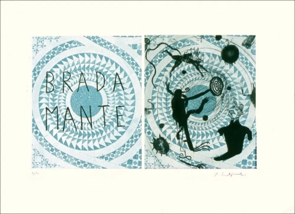 Engraving Delprat - BRADAMANTE