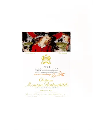 Lithograph Delvaux - Dessin inedite de Paul Delvaux 