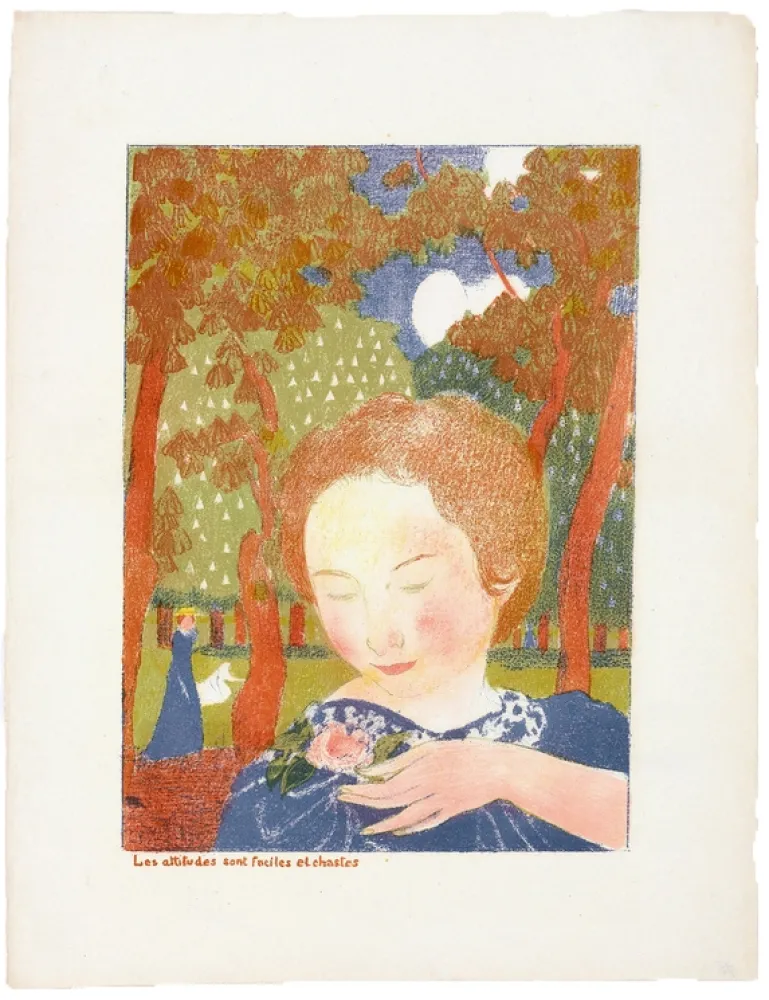 Lithograph Denis - Amour 2