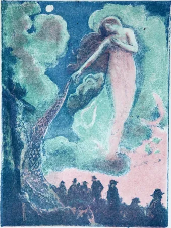 Illustrated Book Denis - Francis Thompson.  Poèmes.