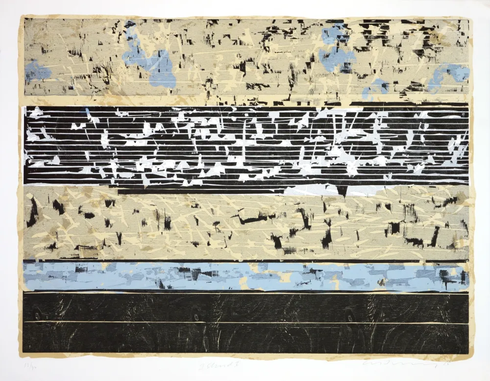 Lithograph Denning - Island I