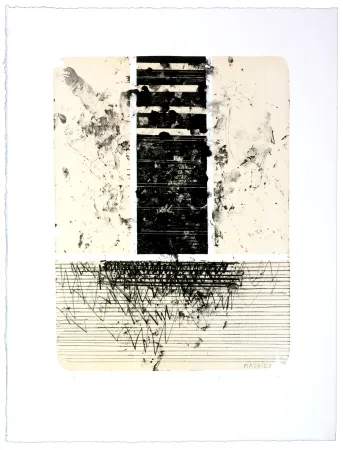 Lithograph Denning - Madrid I