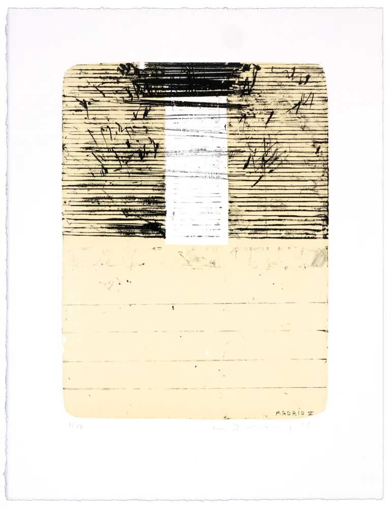 Lithograph Denning - Madrid V