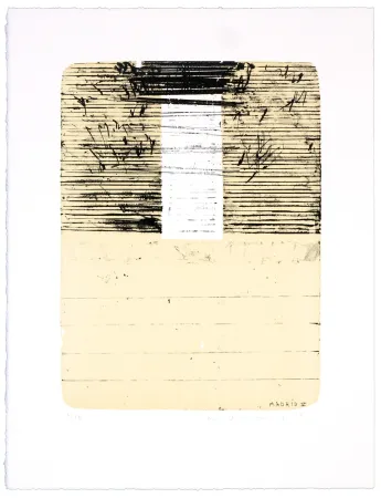 Lithograph Denning - Madrid V