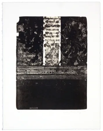 Lithograph Denning - Madrid VI