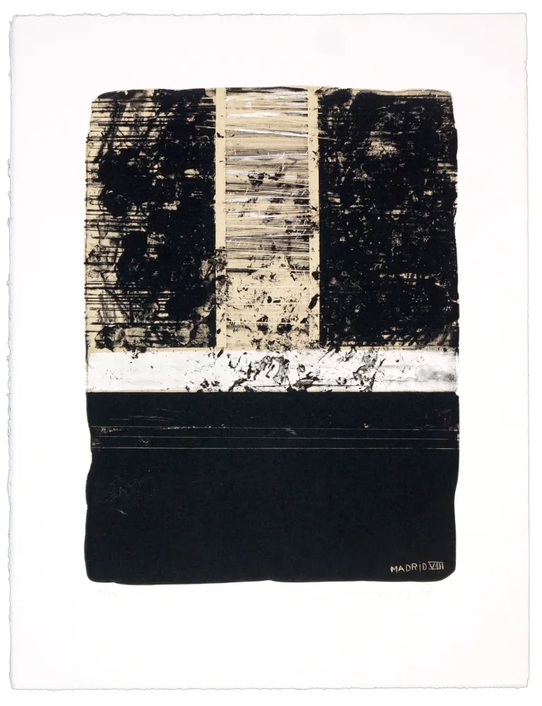 Lithograph Denning - Madrid VIII