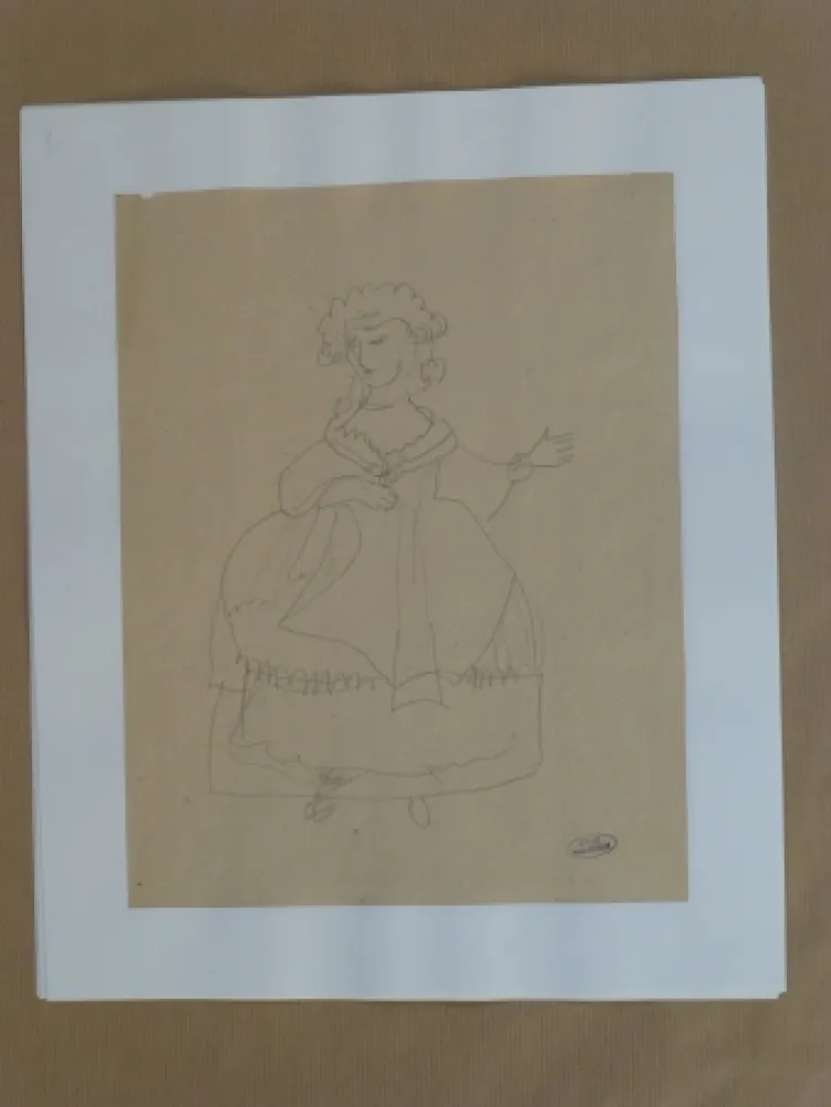 No Technical Derain - Femme à la robe 