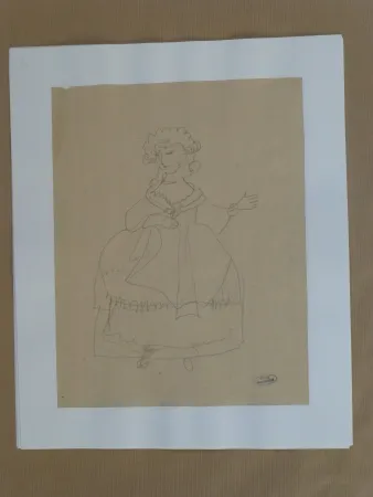 No Technical Derain - Femme à la robe 