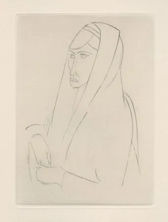 Etching Derain - Figure,