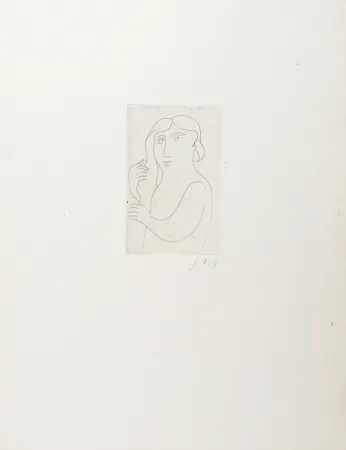 Etching Derain - Figure, 1948