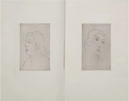 Illustrated Book Derain - Georges Gabory : LA CASSETTE DE PLOMB. Deux gravures originales et inédites par André Derain (1920)