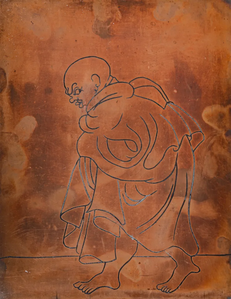 Etching Derain - Le conspirateur 