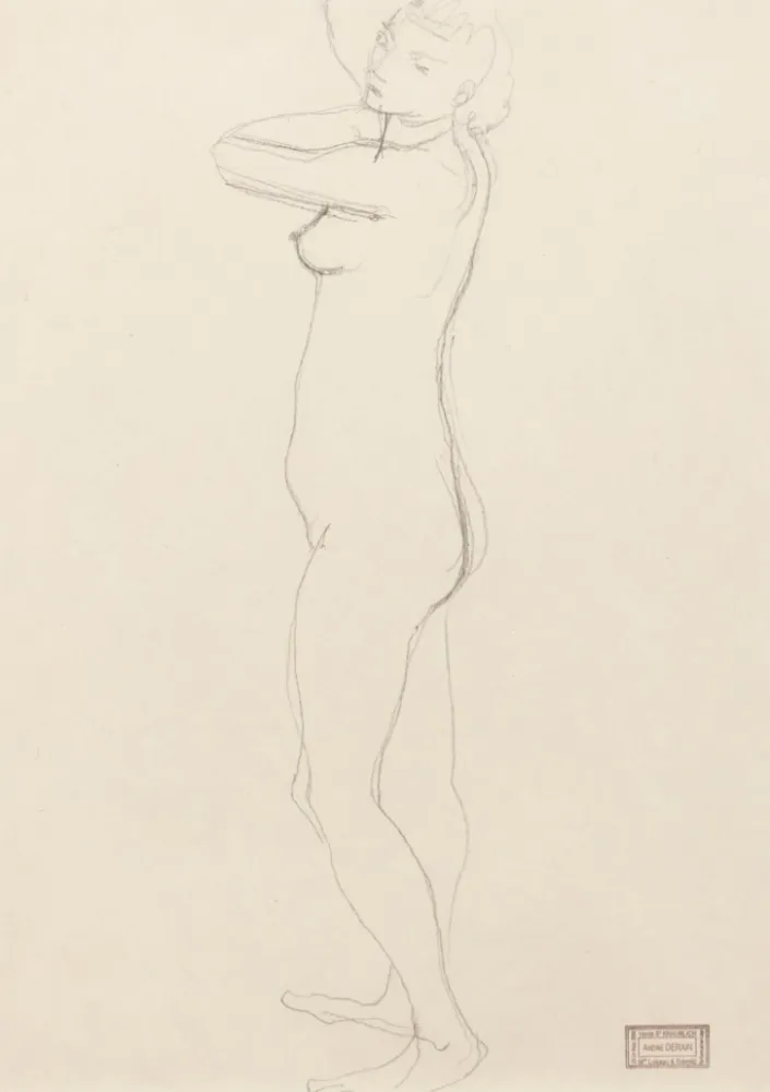 No Technical Derain - Standing nude 
