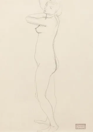 No Technical Derain - Standing nude 