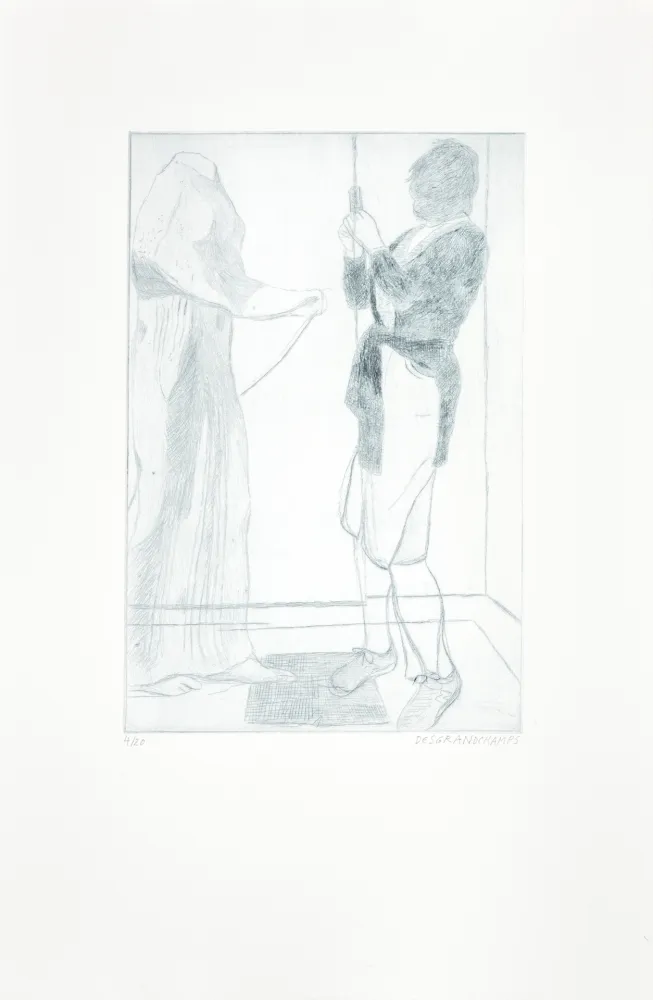 Etching Desgrandchamps - Photographe argentique 