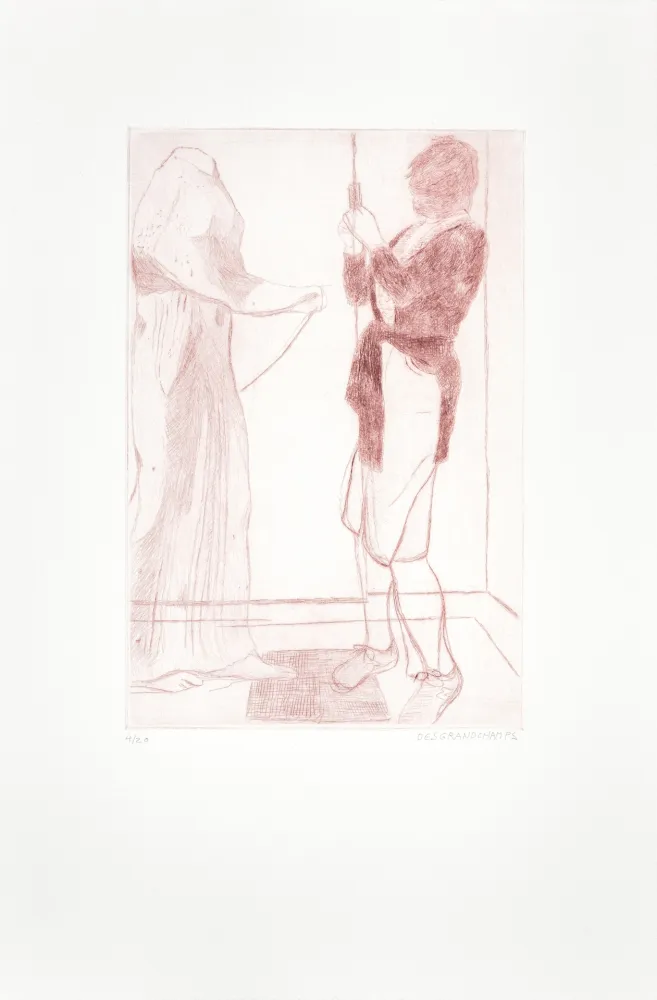 Etching Desgrandchamps - Sépia photographe 