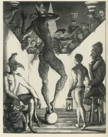 Etching And Aquatint Desmazières - La Danse du Diable