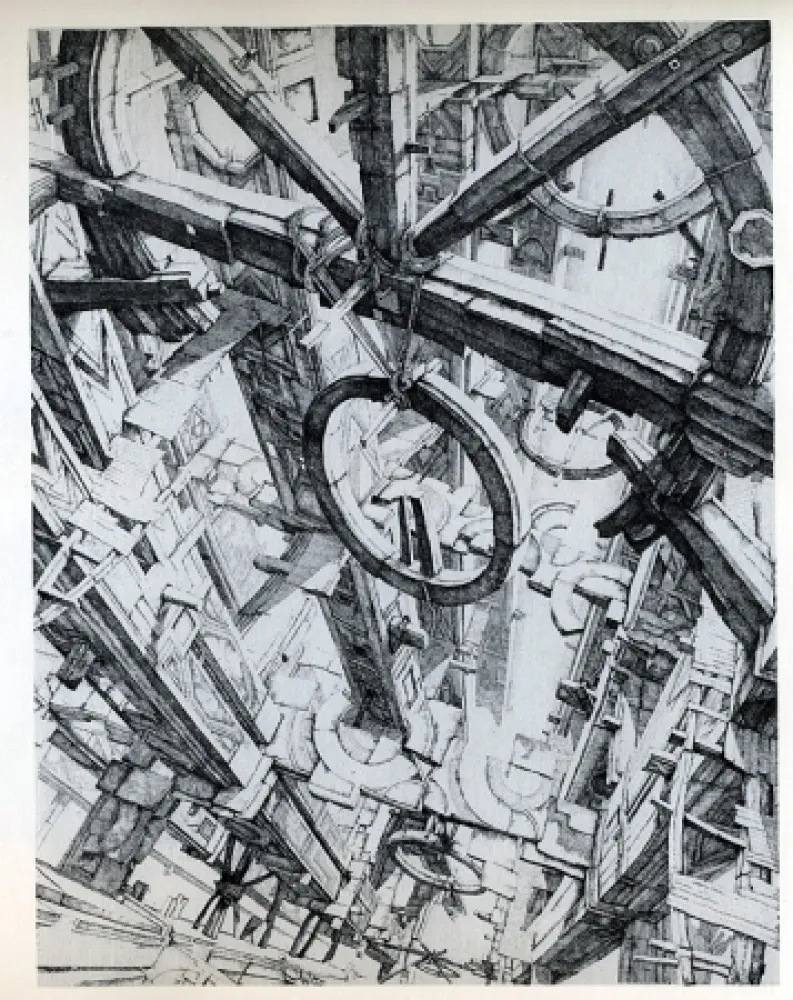 Etching Desmazières - Les Roues