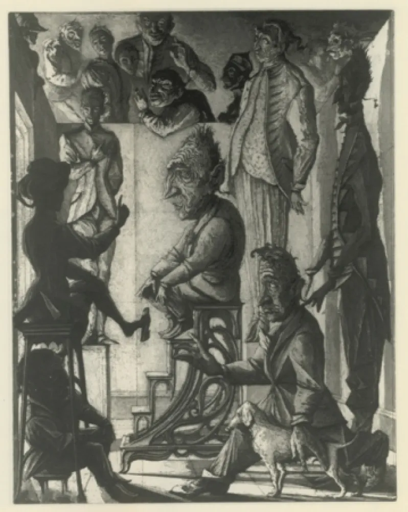 Etching And Aquatint Desmazières - Petit Controverse sans Importance