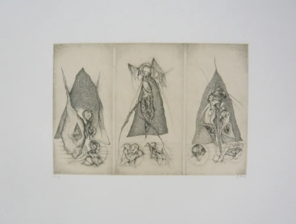 Etching Deux - Triptyque