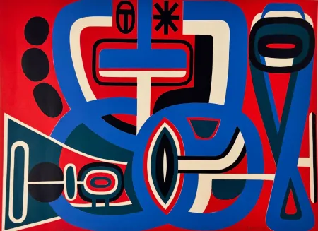 Lithograph Dewasne - L'amour - La mourre 