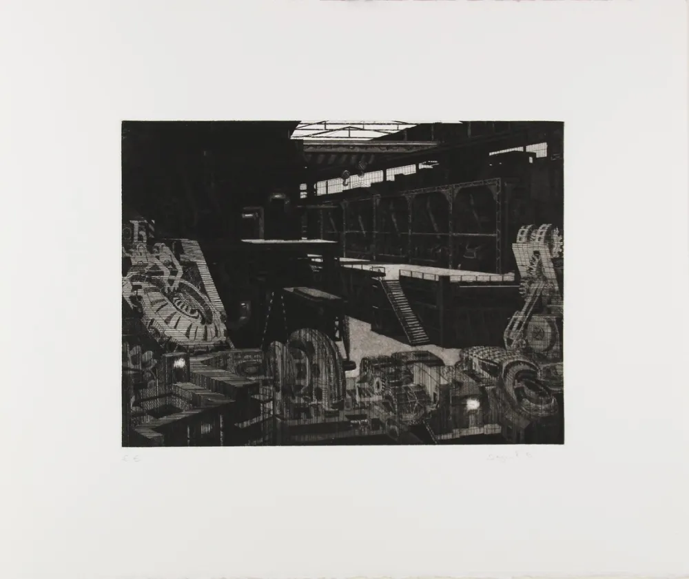 Engraving Deyrail - Usine