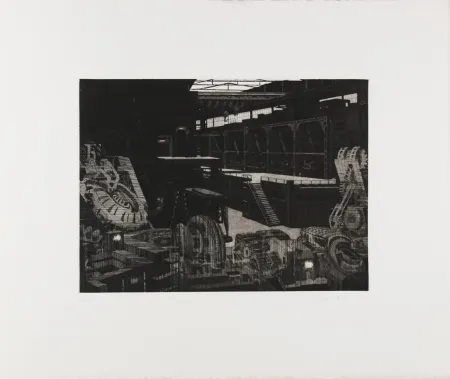 Engraving Deyrail - Usine