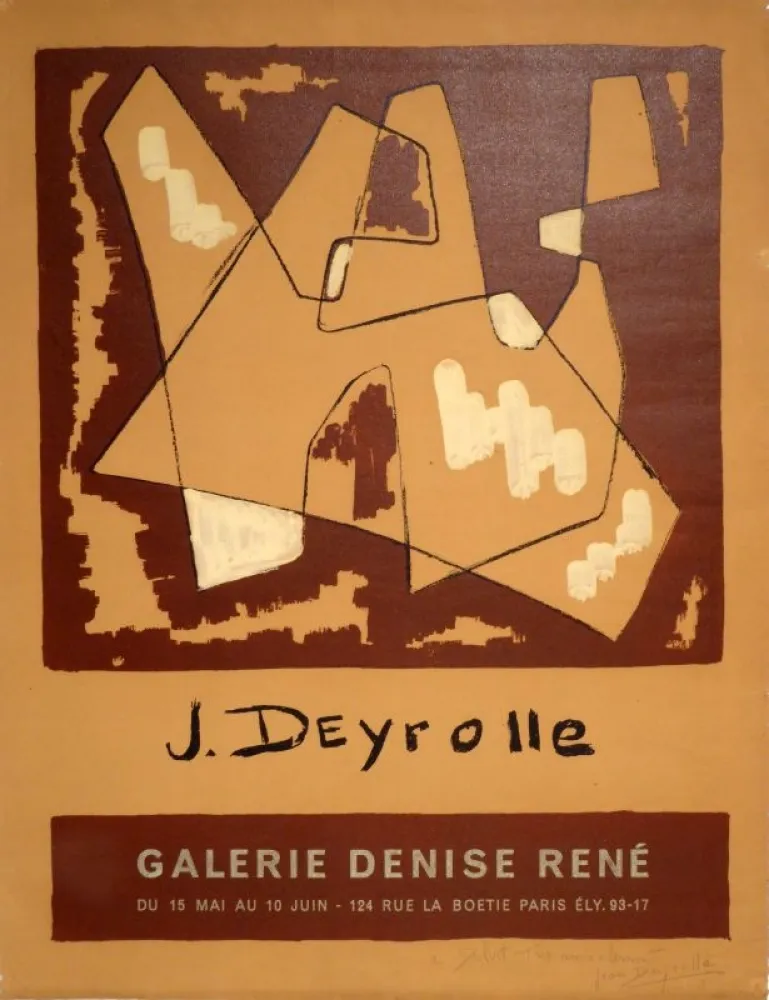 Poster Deyrolle - Jean Deyrolle