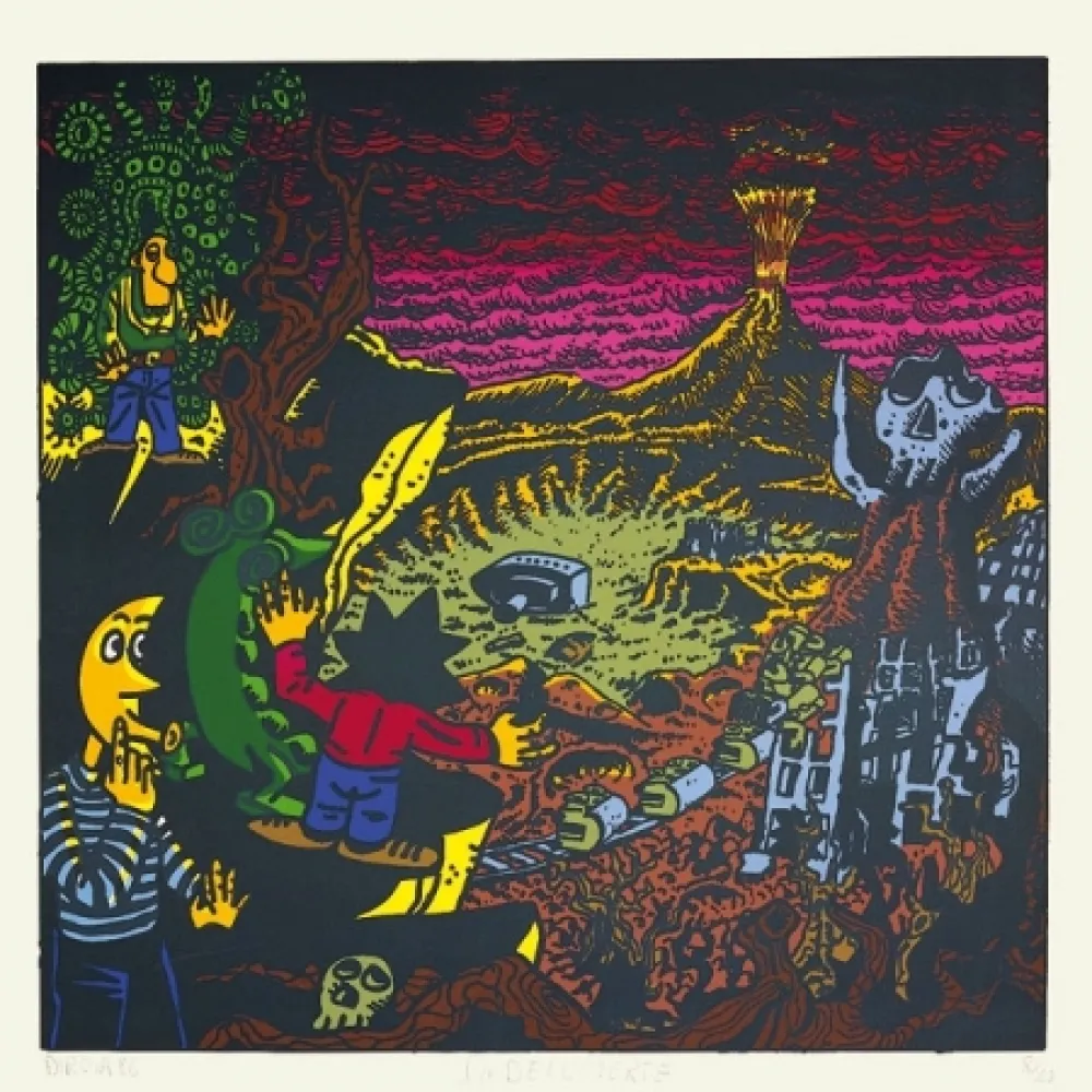 Screenprint Di Rosa - Decouverte