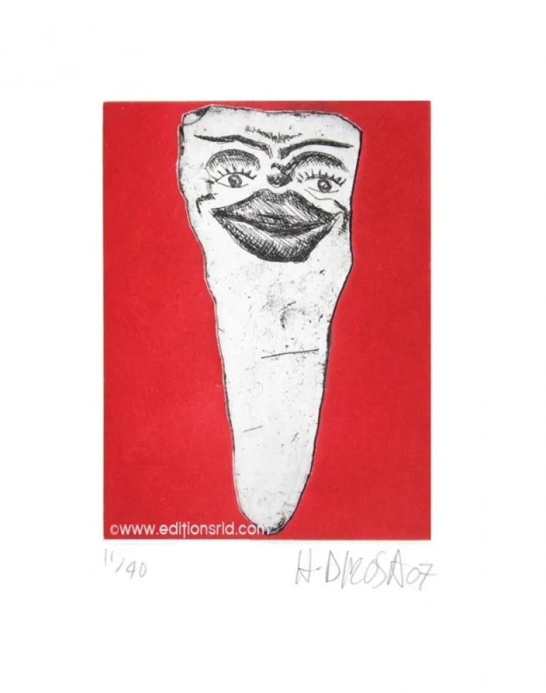 Etching Di Rosa - Dent #11