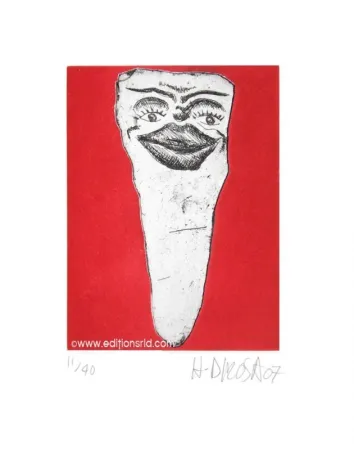 Etching Di Rosa - Dent #11