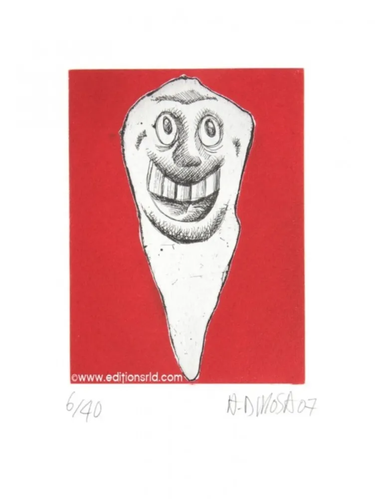 Etching Di Rosa - Dent #12