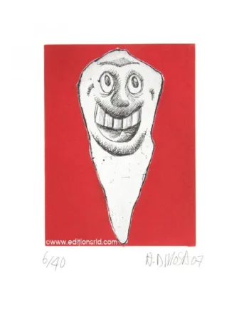 Etching Di Rosa - Dent #12