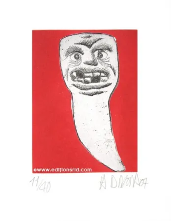 Etching Di Rosa - Dent #29