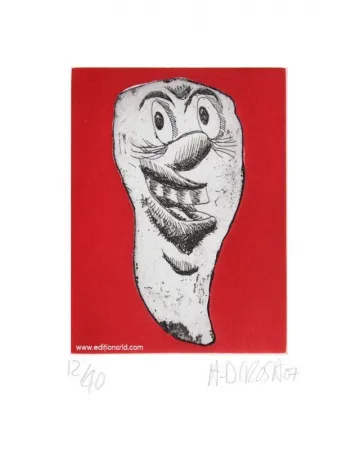 Etching Di Rosa - Dent #8