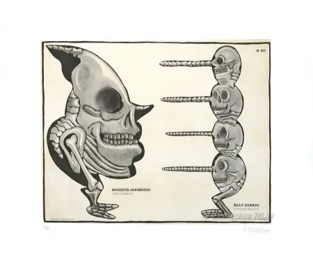 Etching And Aquatint Di Rosa - Huguette Soumission