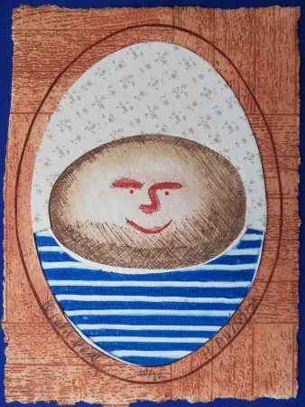 Etching Di Rosa - Le petit frère