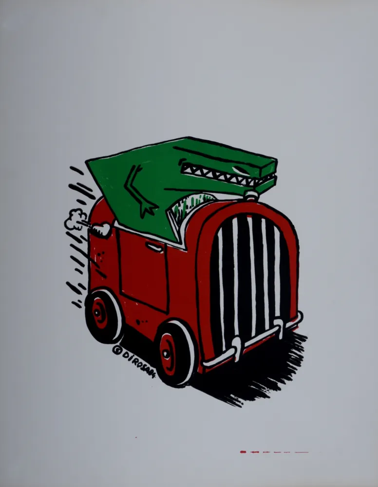 Lithograph Di Rosa - Raphaël, 1985