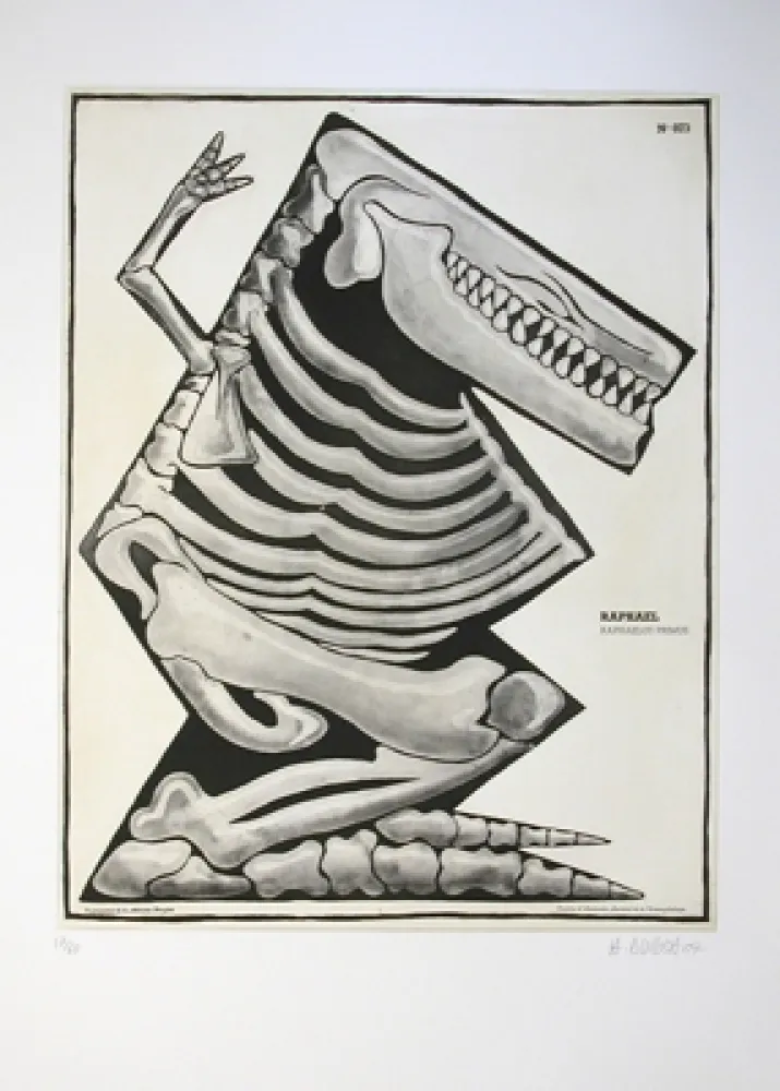 Etching And Aquatint Di Rosa - Raphaël